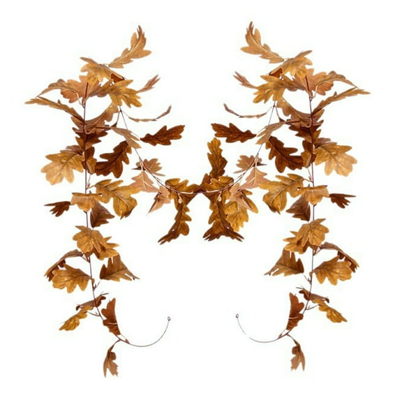 Magnolia Leaf Garland, Ongmies Fall Garland – Seasonal Decoration for Mantle, Table, Porch & Indoor/Outdoor Home Decor, Fall Decorations for Home