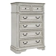 thumbnail image 1 of Magnolia Manor White 5 Drawer Chest, 1 of 11
