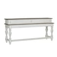 thumbnail image 1 of Magnolia Manor White Console Bar Table, 1 of 9