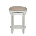thumbnail image 1 of Liberty Furniture Magnolia Manor White Console Swivel Stool, 1 of 7
