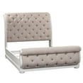 thumbnail image 1 of Magnolia Manor White King Uph Sleigh Bed, 1 of 9