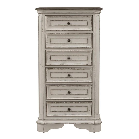 Liberty Furniture Industies, INC Magnolia Manor Lingerie Chest in Antique White