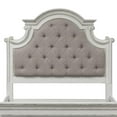 thumbnail image 1 of Liberty Magnolia Manor Queen Uph Panel Headboard in Antique White/Weathered Bark, 1 of 5