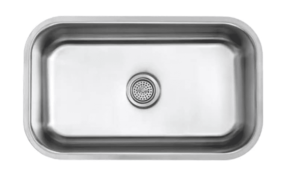 Magnolia Sinks Kitchen Sink Stainless Steel Undermount 30"x18", 18 gauge (30 inch Under-mount Single Bowl) No Rimming