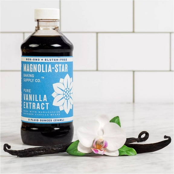 Magnolia-Star Pure Vanilla Extract (8 oz.)