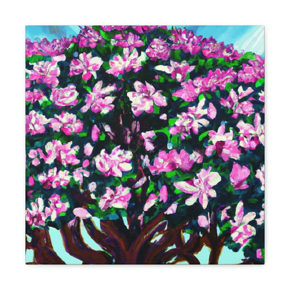 Magnolia Tree in Bloom - Canvas