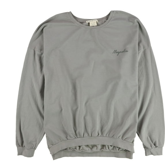 Magnolia Womens Embroidered Logo Sweatshirt, Green, Medium