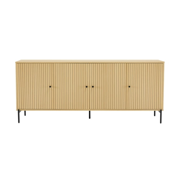 Magnolia70.9" Sideboard in Natural Oak made from Engineered Wood