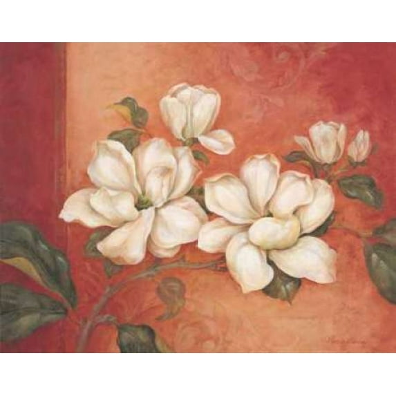 Magnolias Poster Print by Pamela Gladding (11 x 14)