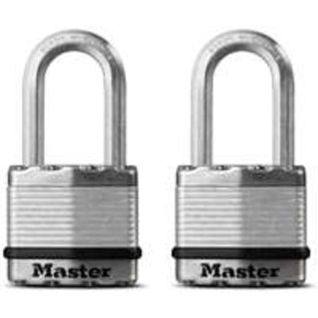 Master Lock Magnum 2pk 1-3/4 Mag Lg Padlock M1XTLFCCSEN — Residential Use, Standard Application