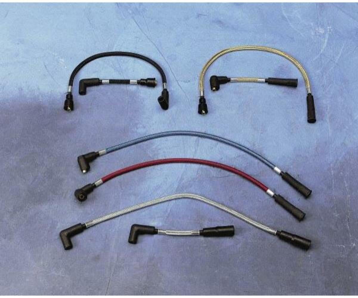 Magnum 3043C Braided Spark Plug Wires Sterling Chromite II