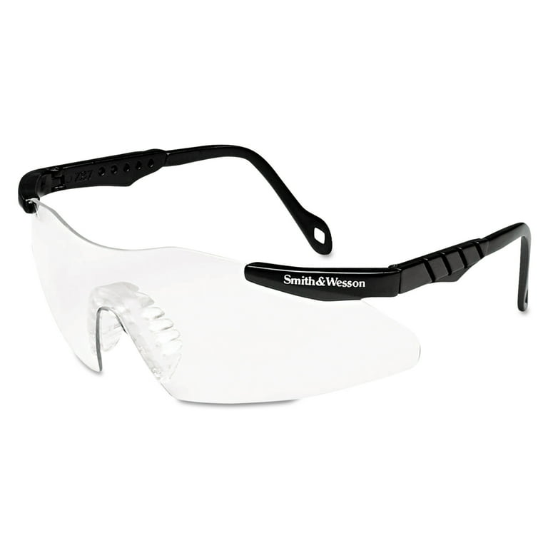 Magnum 3G Safety Glasses, Mini Black Frame, Clear Lens Magnum 3G Safety Glasses, Mini Black Frame, Clear Lens