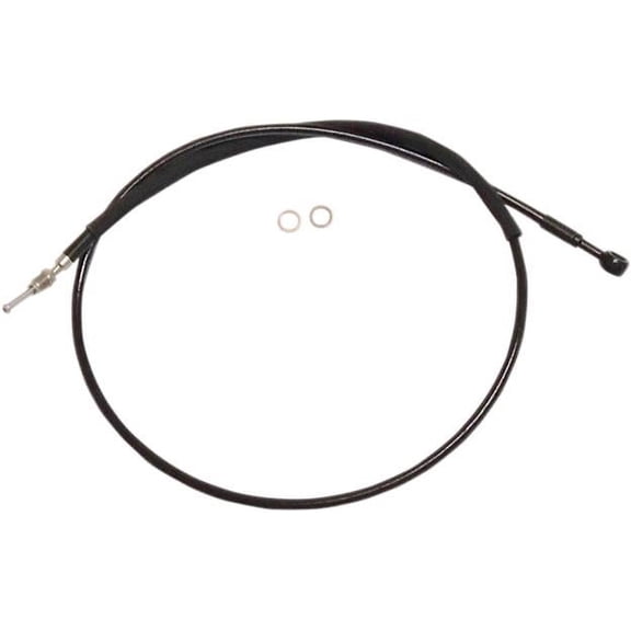 Magnum 41772 Alternative Length Black Pearl Braided Hydraulic Clutch Cable - 72in. - Stock Length