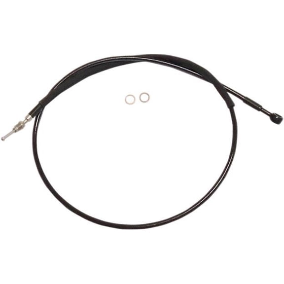 Magnum 41976 Alternative Length Black Pearl Braided Hydraulic Clutch Cable - 76in.