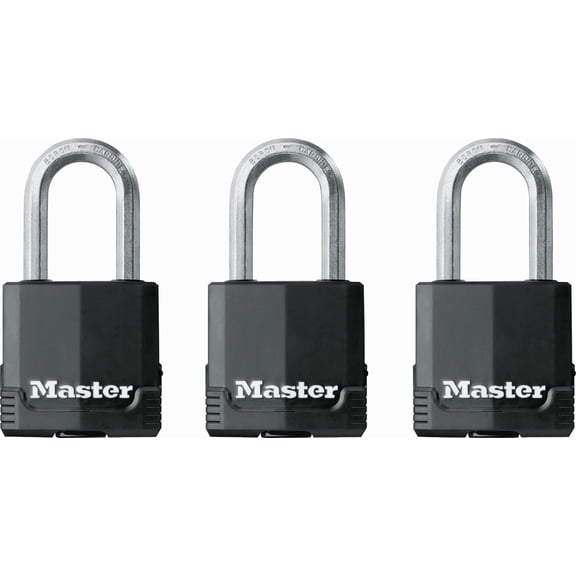 Magnum Covered Keyed Padlock - Pack of 2  Residential Use, Standard Application