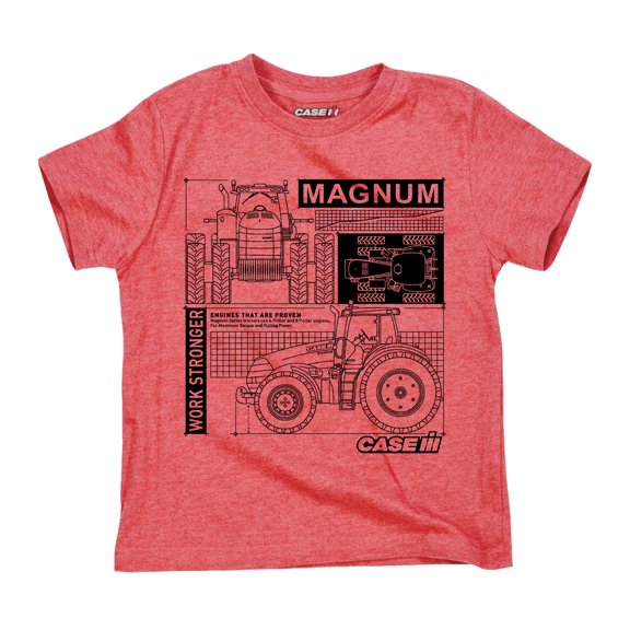 Magnum Diagram  - CASE IH Toddler Short Sleeve Graphic T-Shirt