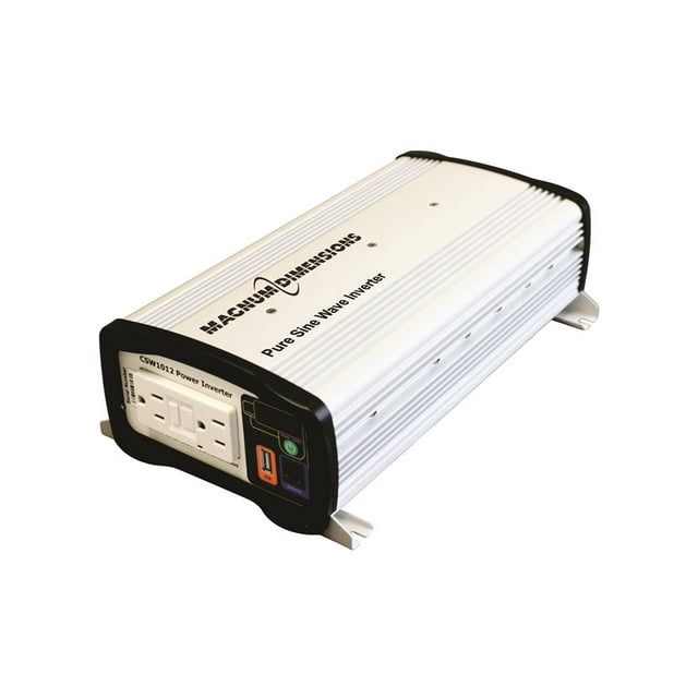 Magnum Dimensions CSW1012 1000W, 12V DC, Pure Sine Wave Inverter for