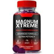 Magnum Extreme Gummies   Official MagnumExtreme ME All-Natural Gummy for Physical Health & Overall Well-Being, Premium Gomitas for Energy, Vitality & Wellness Support 60 Gummies