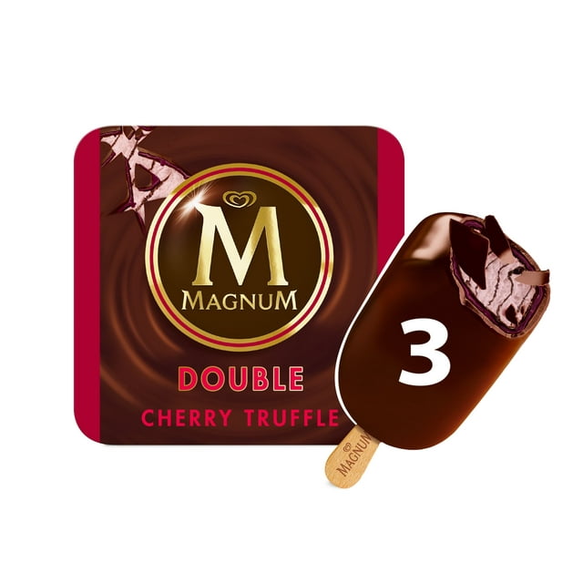 Magnum Ice Cream Double Cherry Truffle 3 ct