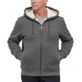 thumbnail image 1 of Magnum Men's Fleece Lined Full Zip Hoodie, Gray, Size Large, 1 of 4