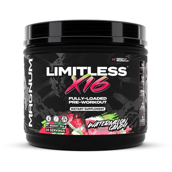 Magnum Nutraceuticals Limitless x16 Pre-Workout