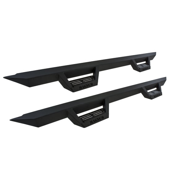 Magnum RT Black Drop Side Steps Bars Boards for 2019-2021 Ranger SuperCrew Cab