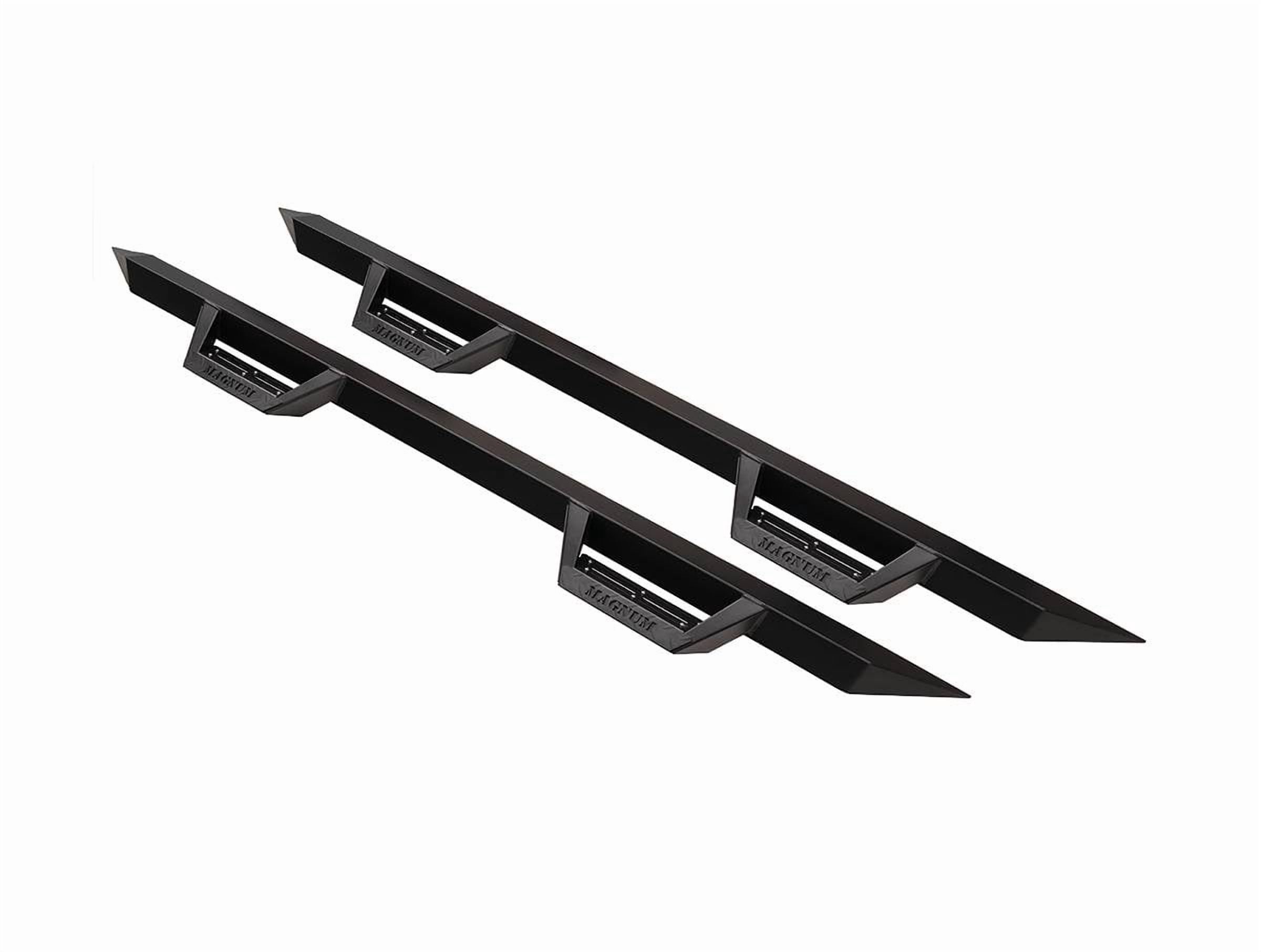 Magnum RT RTS10FD Drop Side Steps Running Boards Black Compatible with ...