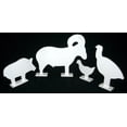thumbnail image 1 of Magnum Target 1/5sc. NRA/IHMSA Metallic Silhouette Targets - 4pc. Small Bore Rifle Knock-overs - 4W, 1 of 6