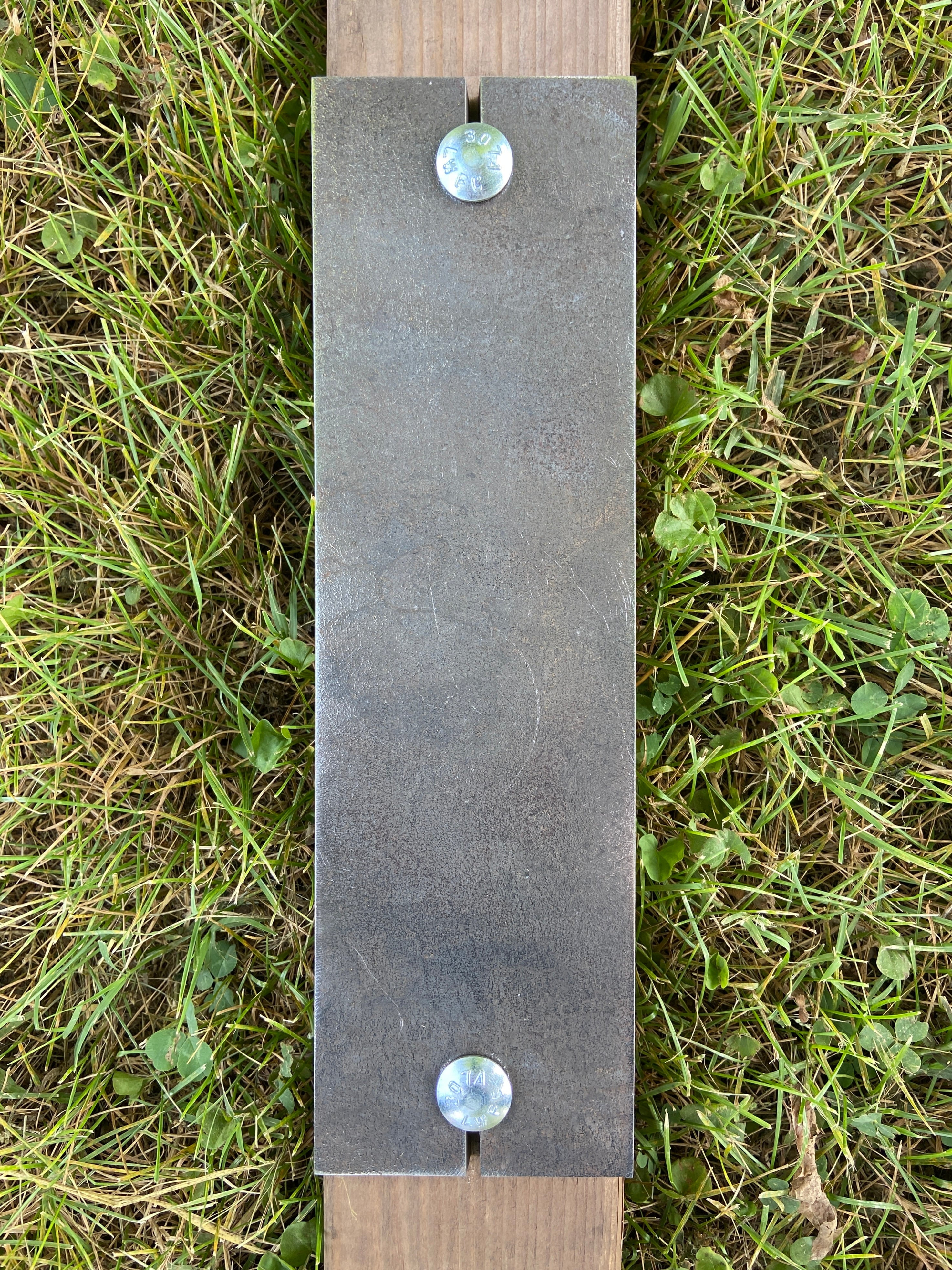 Magnum Target 3.5"x12" 3/8" AR500 2x4 Steel Protector Plate for Shooting Target Stands - 1pc