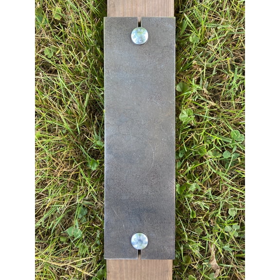 Magnum Target 3.5"x12" 3/8" AR500 2x4 Steel Protector Plate for Shooting Target Stands - 1pc