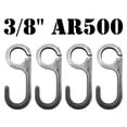 thumbnail image 1 of Magnum Target 3/8" AR500 Steel Shooting Target Hanger Range Hooks for 3/4" EMT Conduit - 4pc - CH4AR500, 1 of 7