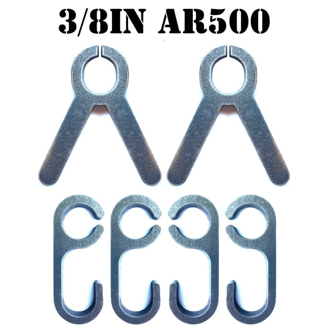 Magnum Target AR500 3/8â€ Steel Shooting Target Conduit Stand Brackets
