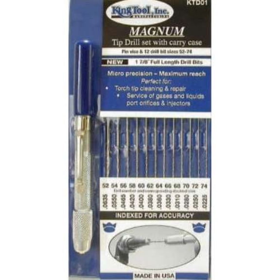 Magnum Tip Drill Set - ki ktd01 Magnum tip Drill Set