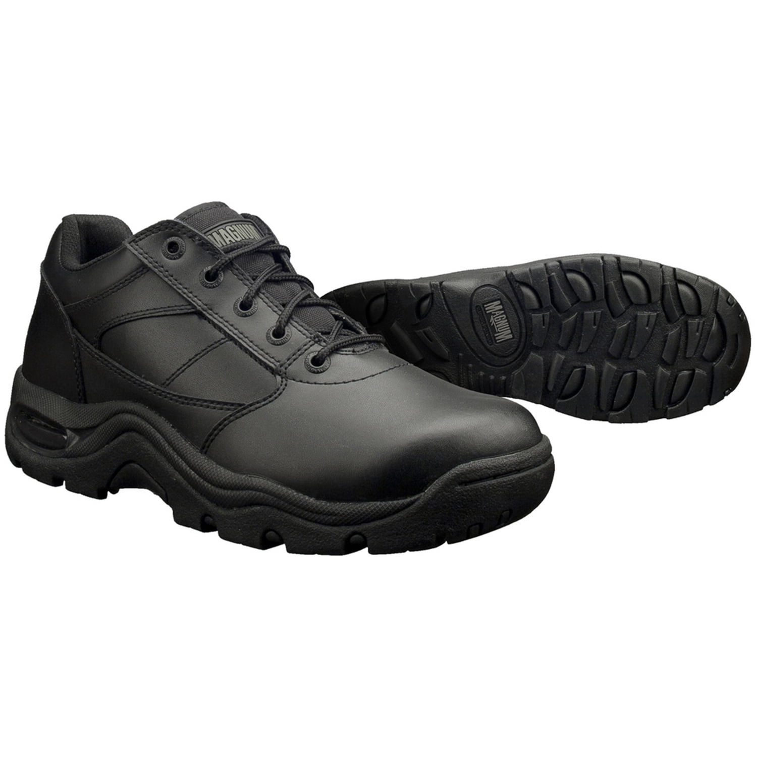 Slip Resistant Black Leather Work Shoes Magnum Barbados Ubuy