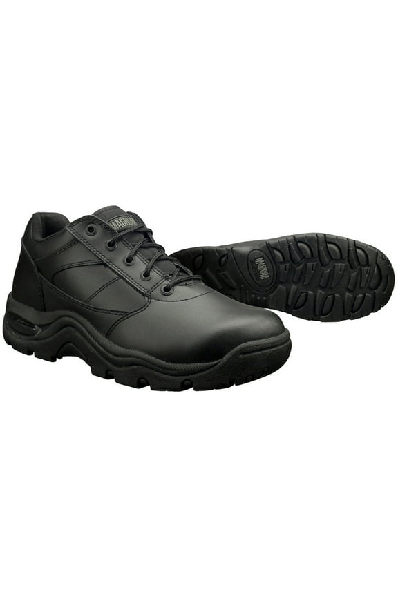 Viper Low Slip Resistant Black Leather Work Shoes/Boots 3.5