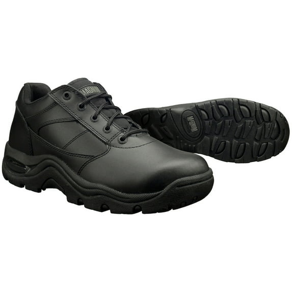 Magnum Viper Low Slip Resistant Black Leather Work Shoes/Boots 8