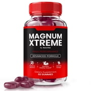 Magnum Xtreme Gummies   Official Magnum X Treme Ultra Potency ME All-Natural Gummy for Physical Health & Well-Being, Gomitas for Energy, Vitality & Wellness Support, Reviews 60 Gummies