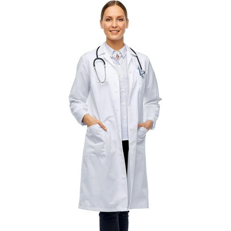 Magnus Care Professional Lab Coat White Long Coat for Doctors & Nurses, Small