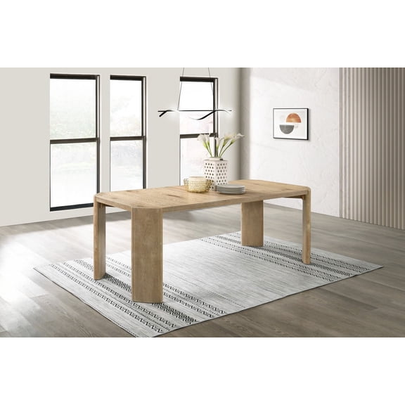 Magnus Oak Extendable Dining Table - Versatile, Elegant, and Rustic