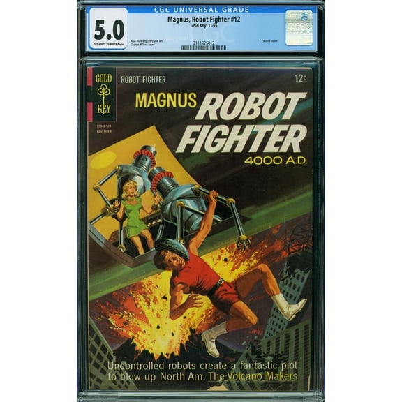 Magnus, Robot Fighter #12 - CGC 5 Comic Book