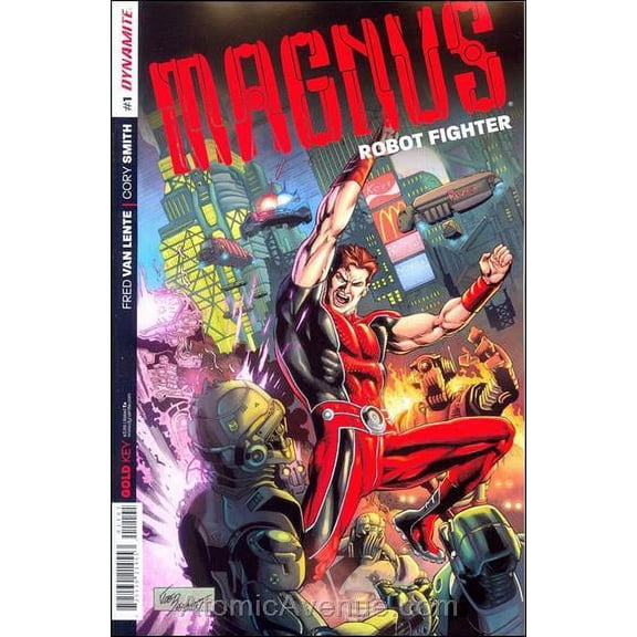Magnus Robot Fighter (Dynamite Vol. 1) #1A VF ; Dynamite Comic Book