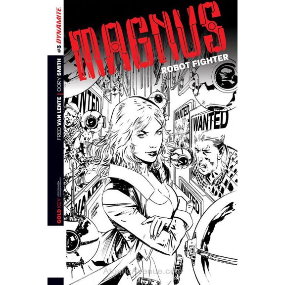 Magnus Robot Fighter (Dynamite Vol. 1) #3 (2nd) VF ; Dynamite Comic Book