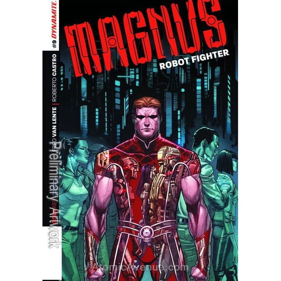 Magnus Robot Fighter (Dynamite Vol. 1) #9B VF ; Dynamite Comic Book