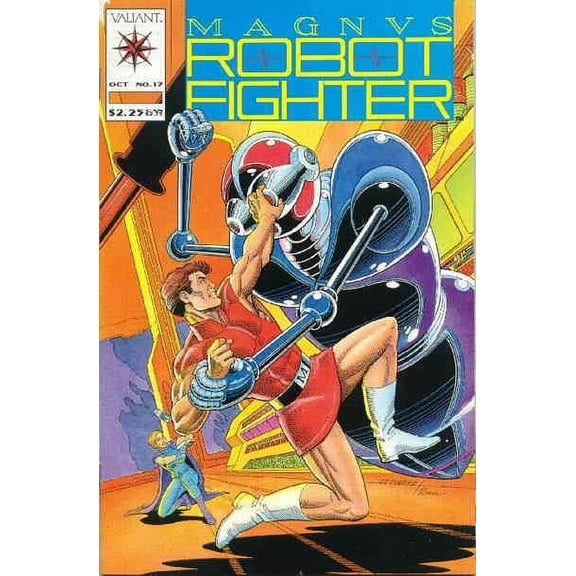 Magnus Robot Fighter (Valiant) #17 VF ; Valiant Comic Book