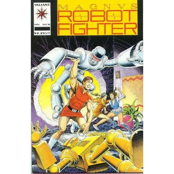 Magnus Robot Fighter (Valiant) #18 VF ; Valiant Comic Book