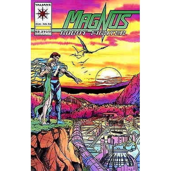 Magnus Robot Fighter (Valiant) #38 VF ; Valiant Comic Book