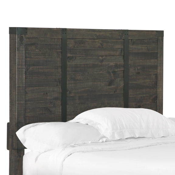 Magnussen Abington King Panel Headboard in Weathered Charcoal