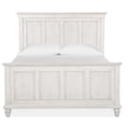 thumbnail image 1 of Magnussen Newport King Shutter Headboard in Soft Alabaster, 1 of 2