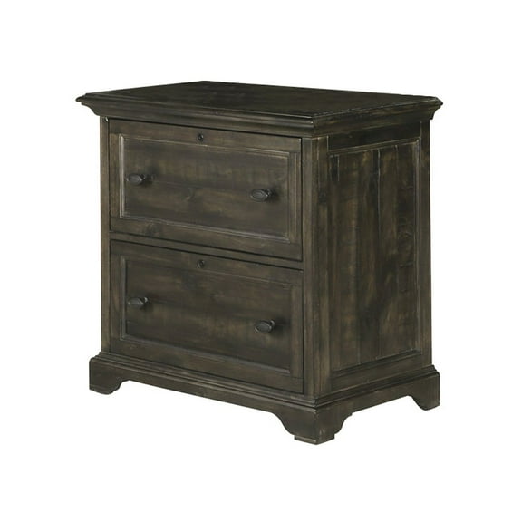 Magnussen Bellamy 2 Drawer Lateral File Cabinet in Peppercorn