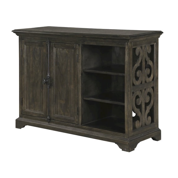 Magnussen Bellamy Printer Stand in Weathered Peppercorn